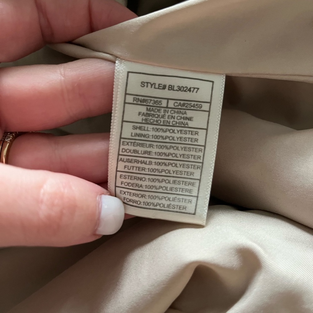 Plaid To See You Jacket in Light Camel | STEVE MADDEN | Small - Picture 8 of 9